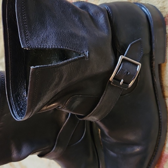 FRYE Nathalie black leather boot, 9.5 B - Picture 11 of 12